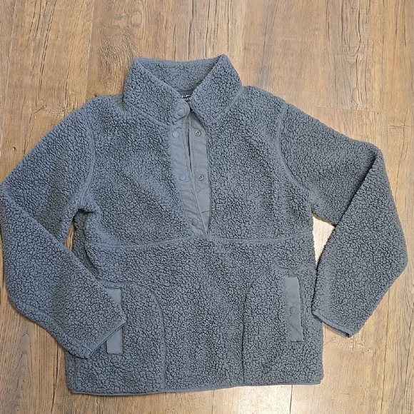 Gray Teddy Jacket - Picture 1 of 3